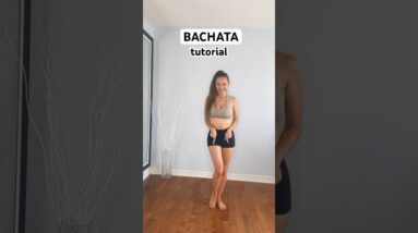 💃Easy Bachata Tutorial | Steps in Bachata #dancing #bachata #postpartum