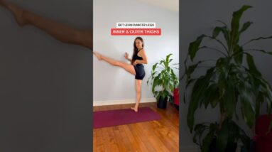 Get Lean Inner & Outer Thighs | Do this barefoot