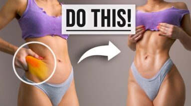 DO THIS To Lose LOVE HANDLES & MUFFIN TOP - Lower & Side Ab Workout, No Equipment, At Home
