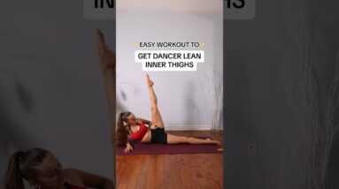 Top Exercises to Get Lean Inner Thighs✨ new youtube