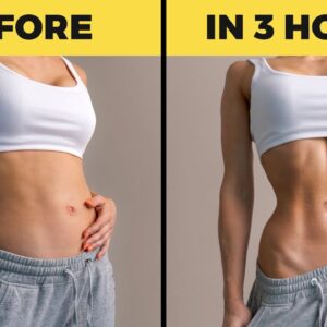 Reduce BLOATED BELLY & Get ABS - Ab Workout to Debloat Fast! No Equipment, At Home