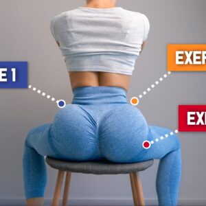 3 BEST EXERCISES to Grow Your Booty - Target All Booty Muscles! No Equipment, At Home Workout