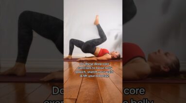 Don’t want to do crunches? DO this deep core workout👆