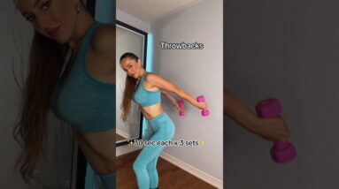 Get Rid of Flabby Arms💪 #armworkout #dumbbellworkout #shorts #postpartum