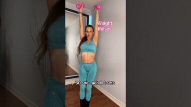 Top 5 Arm Exercises I Swear by to Get Toned Arms🤤