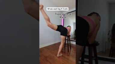 Top BOOTY Shelf Workout without weights🔥 #glutes #fitness #postpartum