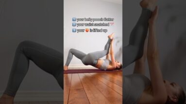 Best Deep Core & Pelvic Floor Exercises🔥#workout #postpartum #crunches