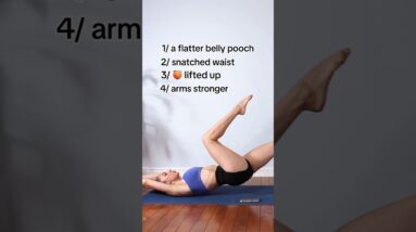 Best Exercises to Get Slim Waist & Flat Belly | Deep Core Workout #postpartum #workout #crunches