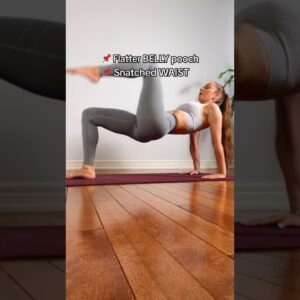 New Deep Core & Pelvic Floor Workout| Flat Tummy & Snatched Waist✂️ #postpartum #workout #crunches
