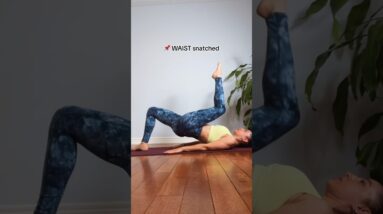 3 Best Exercises for SLIM WAIST & FLAT BELLY| Deep Core Workout | #workout #postpartum #crunches