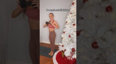 Crunchless Exercise to Get Slimmer Waist✂️  #postpartum #workout #standingabs