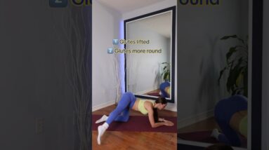 3 Best Butt Lift Exercises | 🚫 Squats | Pilates Booty Workout #workout #postpartum #glutesworkout