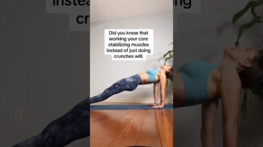 ✨Strengthen Core, Flatten Belly & Make Waist Smaller #postpartum #workout #youtubeshorts #core