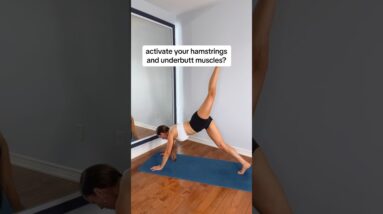 Only 1 Exercise for Flat Belly & Booty Lift | Deep Core Workout #postpartum #workout #crunches