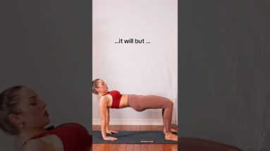 You gotta put the work girl! That 🍑 won’t work itself!! #postpartum #workout #glutesworkout