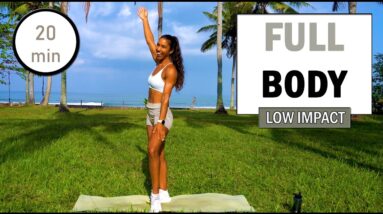 20 min Fun Full Body Workout at Home | Low Impact HIIT Workout | Modern Fit Girl