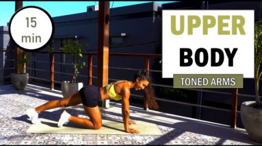 15 min Upper Body Workout | Upper Body Warm Up | The Modern Fit Girl