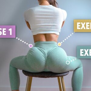 10 Min ROUND BUTT CHEEKS Workout - Floor Only, No Squats, No Equipment, At Home