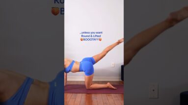 3D Booty Workout | Achieve Peachy Butt Shape #glutesworkout #glutes #postpartum