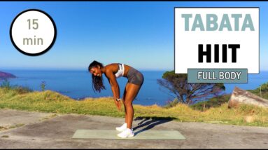 Day 7: 16 min TABATA HIIT 🔥 MOOD BOOSTER Workout - No Equipment, No Repeat | The Modern Fit Girl