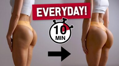 INSTANT & LONG LASTING Booty Pump in 10 Min - Do This Every Day! Floor Only, No Equipment, At Home