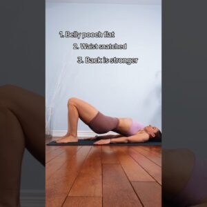 …Are what you GET when you do my DEEP CORE WORKOUT #postpartum #workout #crunches #homeworkout