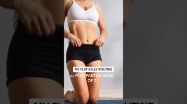 I swear by these Deep Core Exercises!! #postpartum #workout #crunches #flattummyworkout