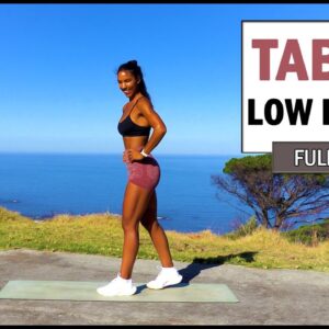 Day 10: 16 min TABATA LOW IMPACT Full Body Workout - No Equipment, No Jumping | The Modern Fit Girl