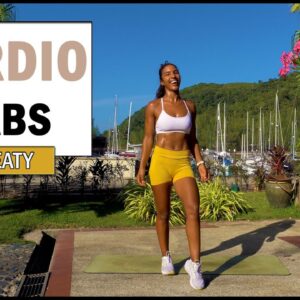 15 MIN SWEATY CARDIO & ABS HIIT WORKOUT - Fat Burning Home Workout - The Modern Fit Girl