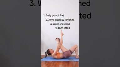 …ARE what you get in 7 DAYS | new YouTube full workout #postpartum #workout #crunches