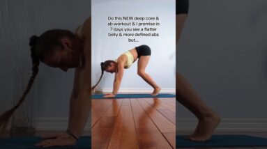 4 Best Exercises to Lose Mommy Belly Pooch | New Workout #postpartum #workout #crunches #homeworkout