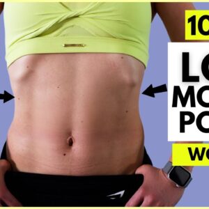 10 Min Deep Core & Abs workout to Lose Mommy Pooch Fast | No equipment