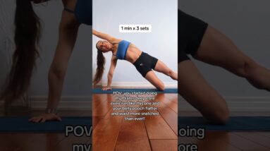 ..NO KIDDING | Best Deep Core Exercise to Snatch Waist #postpartum #workout #crunches