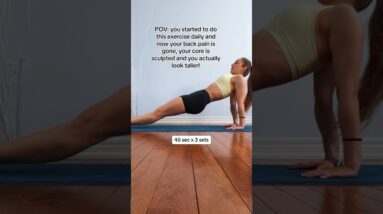 …DEEP CORE exercise for Snatched Waist #fitnessmotivation #postpartum #workout #crunches