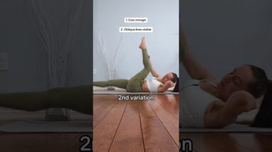 I swear by this AB & CORE Exercise! #postpartum #workout #crunches @FIRMABS code ANASTASIA20