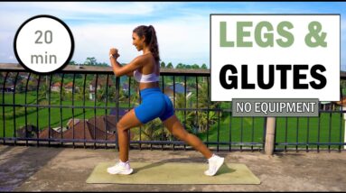 20 min LEAN LEGS + ROUND BOOTY - Lower Body Workout | The Modern Fit Girl