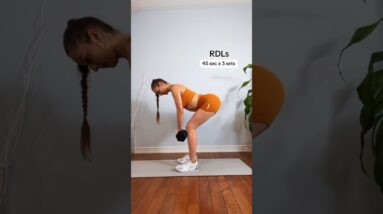 GLUTE Workout with Dumbbell for Round & Lifted Butt #postpartum #glutesworkout #glutes #homeworkout