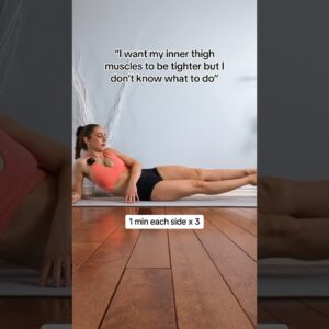 …Do These Inner Thigh Exercises #postpartum #workout #fitnessmotivation