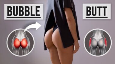6 BEST Exercises to Grow a BUBBLE BUTT! Intense, Floor Only, No Squats, No Equipment, At Home
