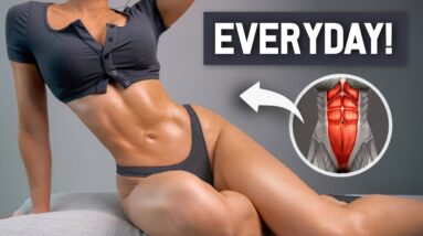 Do This EVERYDAY FOR 2 WEEKS! 8 Min Upper & Lower Abs Workout - No Equipment, At Home