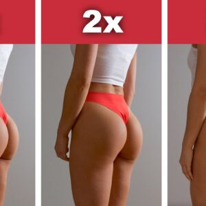 TRIPLE YOUR BOOTY SIZE - DO THIS EVERY DAY! Butt Challenge, No Equipment, At Home Workout