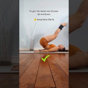 How to Do Reverse Crunches Right | Deep Core Exercise ✅ #postpartum #workout #crunches #homeworkout