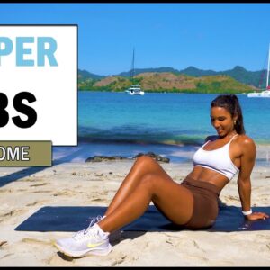 10 Min UPPER ABS Workout for women | at Home | The Modern Fit Girl