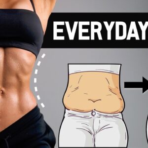 DO THIS EVERYDAY FOR 2 WEEKS! Lower Abs (Muffin Top) & Waist (Love Handles) Workout, No Equipment