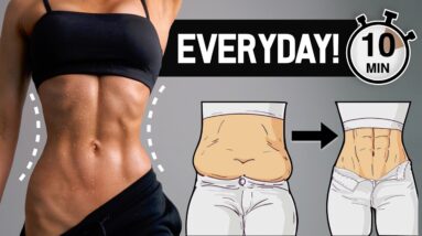 DO THIS EVERYDAY FOR 2 WEEKS! Lower Abs (Muffin Top) & Waist (Love Handles) Workout, No Equipment