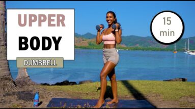 15 min The Modern Fit Girl Upper Body Dumbbell Workout  | Upper Body Workout | Dumbbell Workout