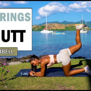 15 min Hamstring & Booty Workout at home | Dumbbell | Modern Fit Girl | hamstring workout