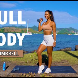 15 Minute Full Body Dumbbell Workout | Strength Training to Build Muscle | The Modern Fit Girl