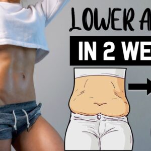 DO THIS to Reduce Muffin Top (Lower Abs) & Love Handles (Waist) - No Equipment, At Home Workout