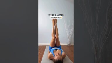 lower & upper abs VS obliques burning ❤️‍🔥| Deep Core Workout #postpartum #workout #abs